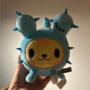 Tokidoki Bruttino Blue Cactus Friends Cat Plush